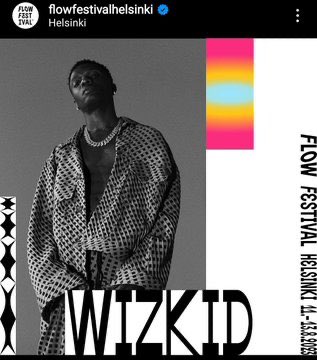 Flow Festival Helsinki 2023 Wizkid