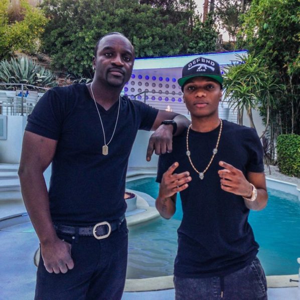 afrobeats shows Akon and Wizkid in a photo